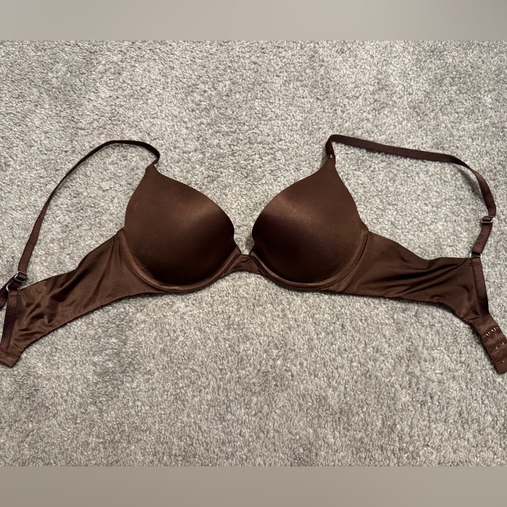 Victoria’s Secret biofit demi uplift bra - 34b brown